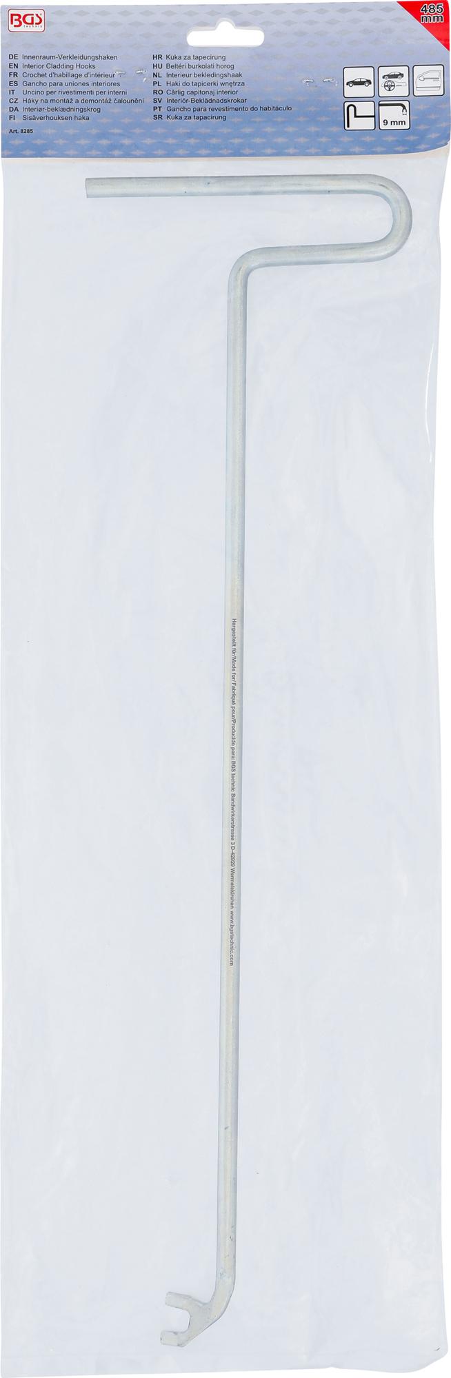 INTERIOR CLADDING HOOKS | UNIVERSAL (8285)