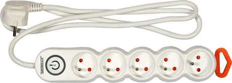 POWER STRIP W. GROUND 5S 1,5M (72356)