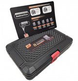 SET OF INSERTED WRENCHES | SWIVEL HEAD | RATCHETING | 8 - 19 MM | 8 PCS. (RW8SA)