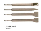 CHISEL SET FOR CONCRETE | SDS+ | 4 PCS. (ED-3006)