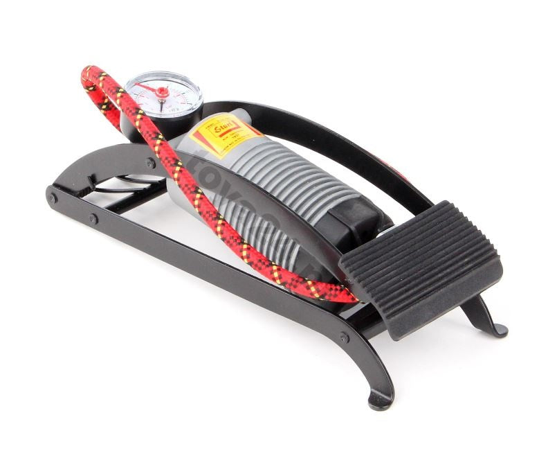 FOOT PUMP W. MANOMETER (82005)