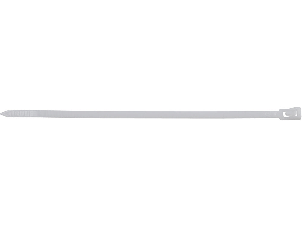RELEASABLE CAB TIES 4,8X200MM 100PCS WHI (YT-70661)