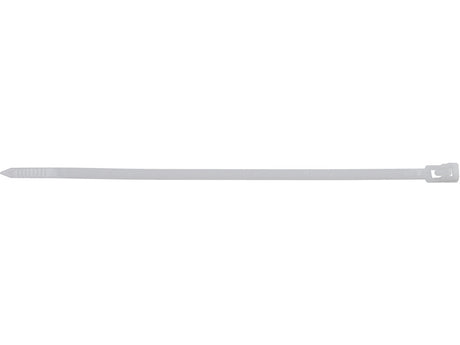 RELEASABLE CAB TIES 4,8X200MM 100PCS WHI (YT-70661)