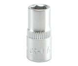 SOCKET  7MM 1/4" 6PT CV REGULAR (YT-1406)