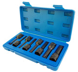 IMPACT BIT SET | 12.5 MM (1/2") | SPLINE (XZN) M5 - M18 | 9 PCS. (S1102)