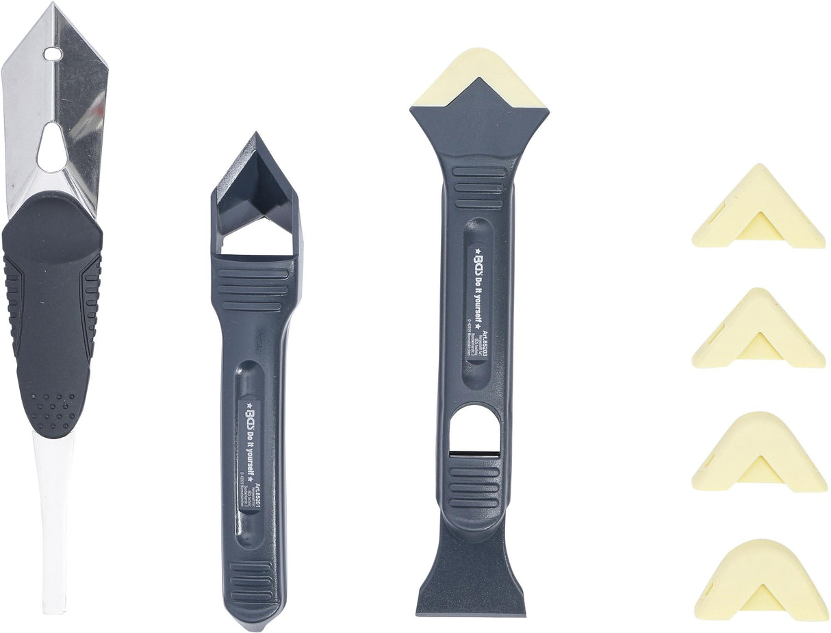 SILICONE TROWEL AND SCRAPER SET | 8 PCS. (85200)