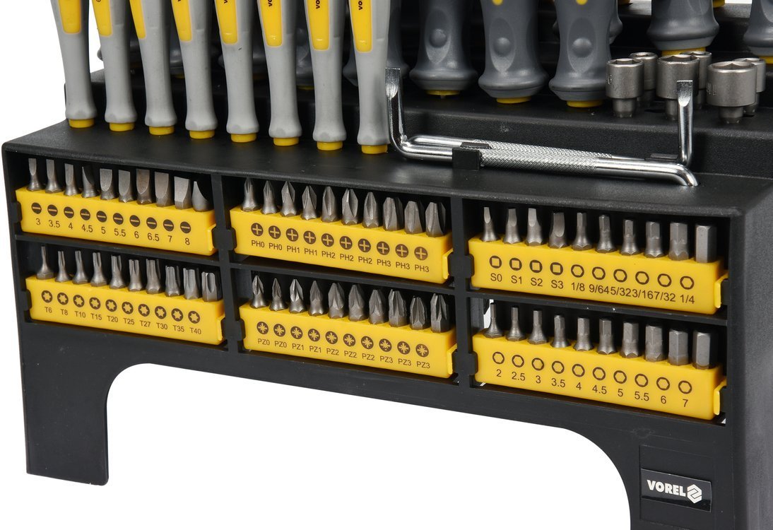 SCREWDRIVER SET 100PCS (60750)