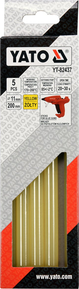 GLUE STICKS 11,2X200MM 5PCS YELLOW (YT-82437)