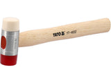 PU & NYLON HEADS MALLET W.WOOD.HANDLE 35 (YT-4632)