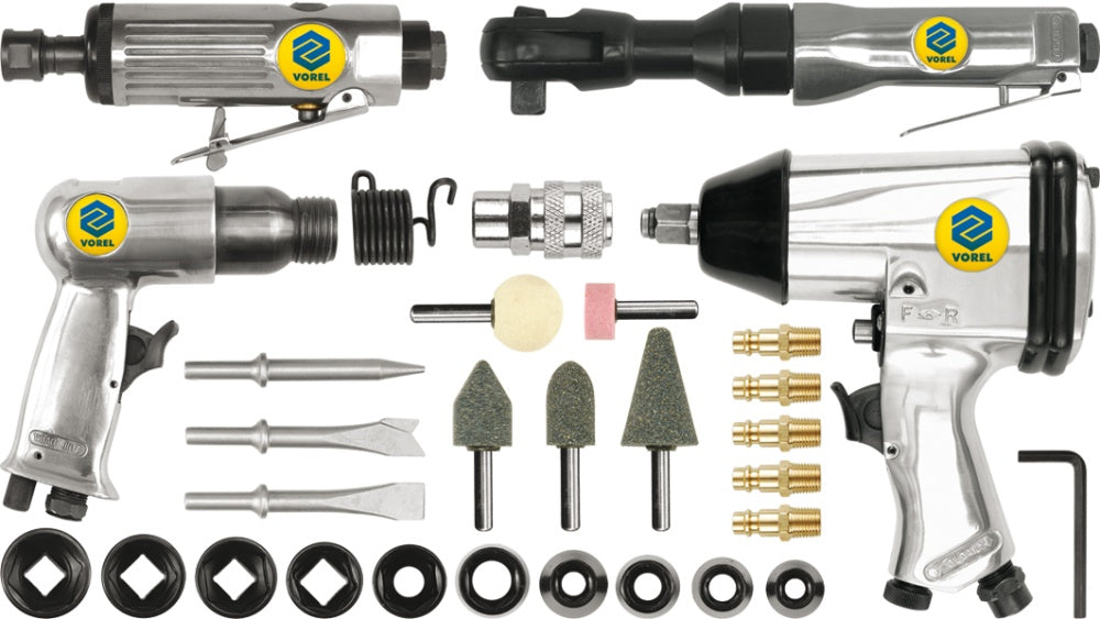 PNEUMATIC TOOL SET 33PCS (81142)