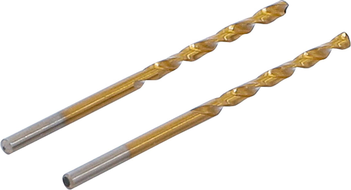 TWIST DRILL | HSS-G | TITANIUM-NITRATED | 2.5 MM | 2 PCS. (2040-2.5)