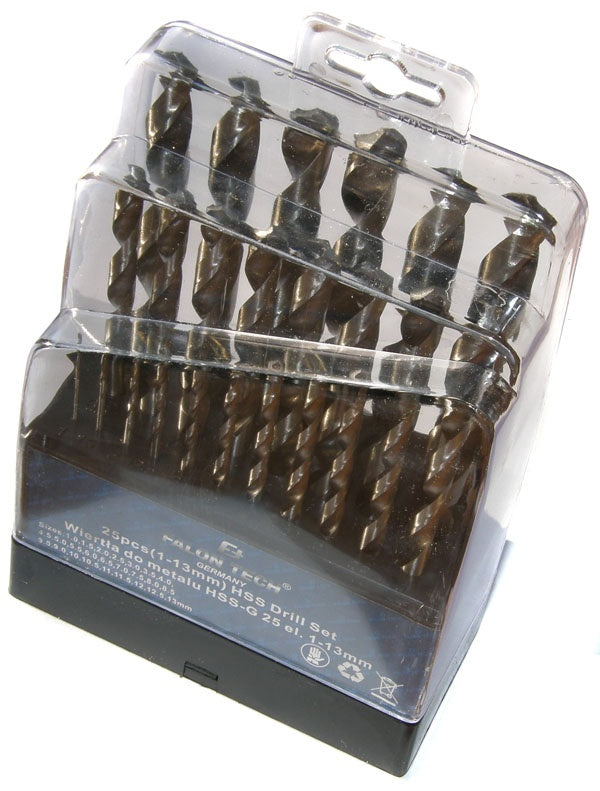 METAL DRILL BIT SET HSS | 1-13 MM | 25 PCS. (SK38215)