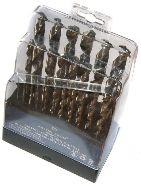 METAL DRILL BIT SET HSS | 1-13 MM | 25 PCS. (SK38215)