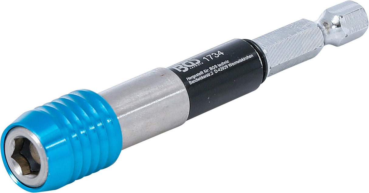 AUTOMATIC BIT-HOLDER | INTERNAL HEXAGON 6.3 MM (1/4") | 80 MM (1734)
