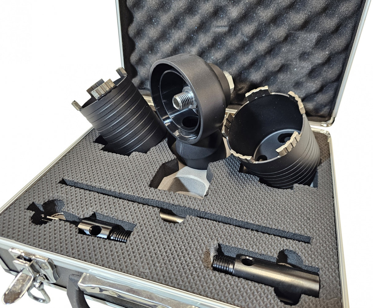 DIAMOND CORE DRILL BIT SET | SDS | 68 - 82 MM | DUST EXTRACTION (SR001)