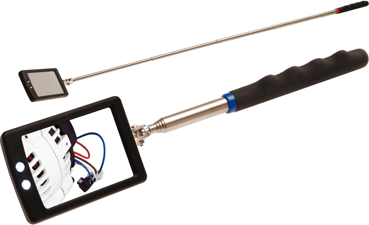 LED TELESCOPE INSPECTION MIRROR | 285 - 870 MM (9302)