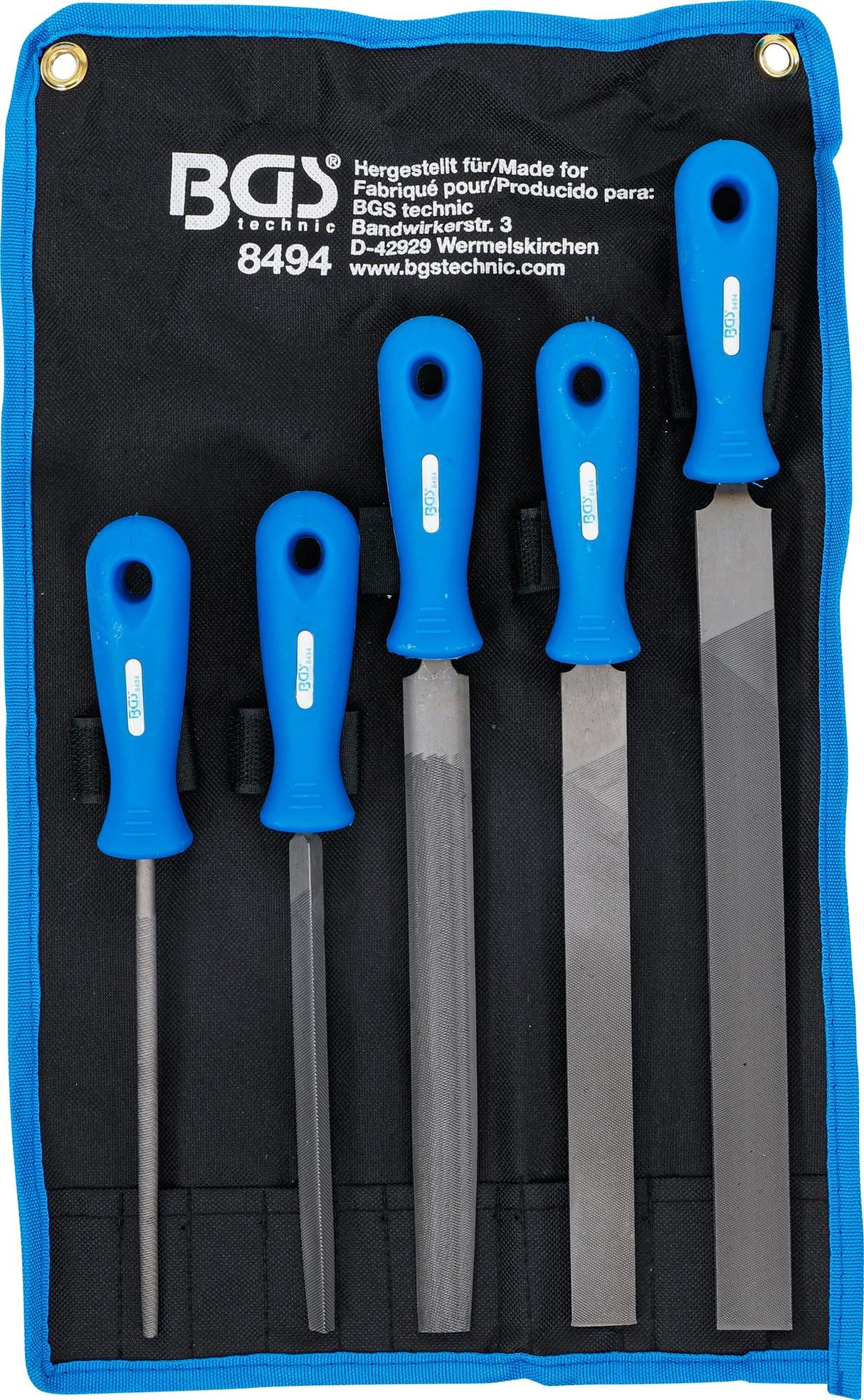 MACHINIST'S FILE SET | 5 PCS. (8494)