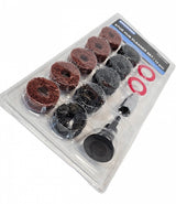 WHEEL HUB GRINDING SET | FOR BOLTS AND NUTS | 14 PCS. (SK7074)