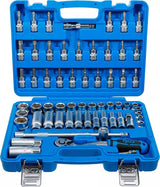 SOCKET SET, HEXAGON | 10 MM (3/8") DRIVE | 61 PCS. (2218)
