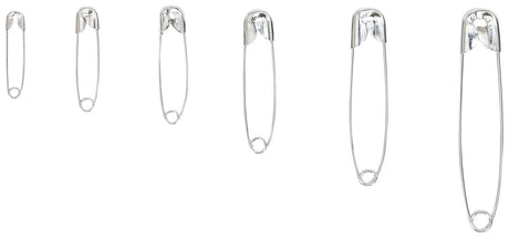 ASSORTMENT OF PINS (SPLIT PINS) | 22–55 MM | 6 SIZES | 250 PCS (88196)