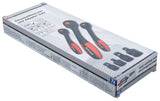 REVERSIBLE RATCHET SET WITH ADAPTERS | 6.3 MM (1/4") - 10 MM (3/8") - 12.5 MM (1/2") | 7 PCS (72122)