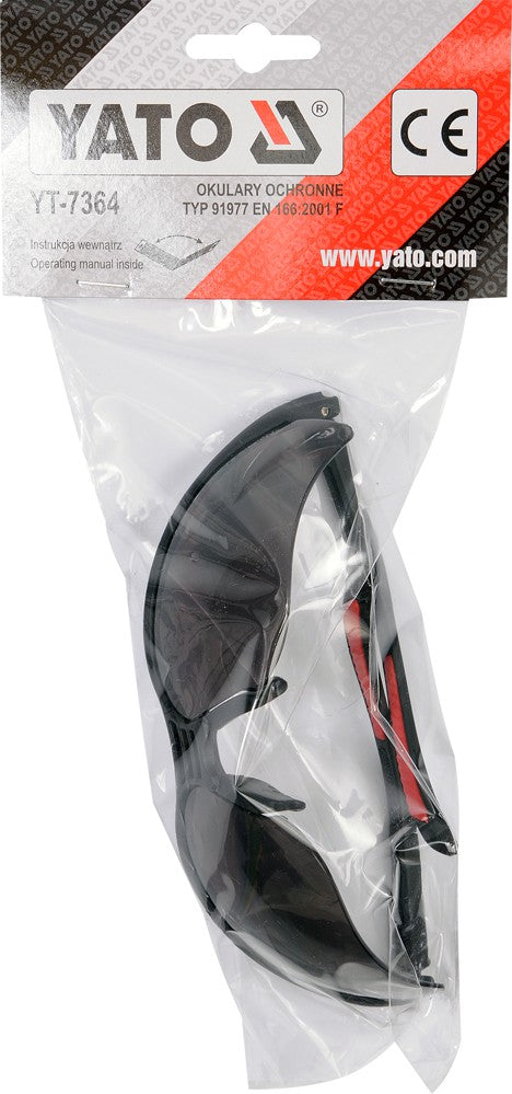 SAFETY GLASSES GREY (YT-7364)