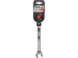 FLEX. RATCHET COMBINATION WRENCH 18MM (YT-1684)