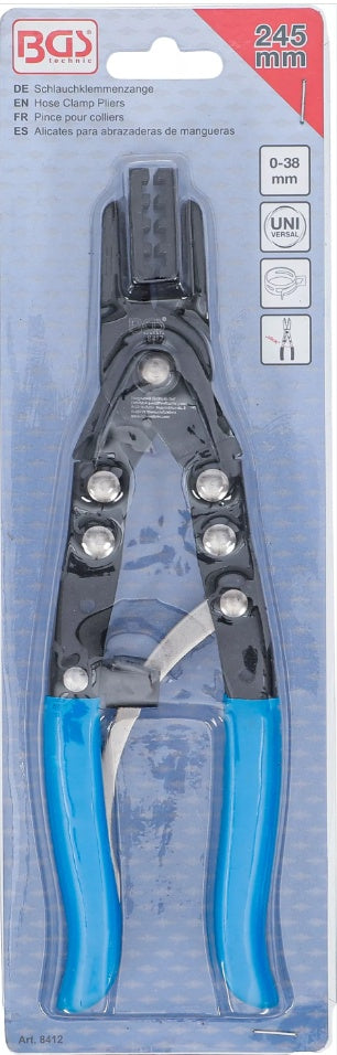 HOSE CLAMP PLIERS | 245 MM | 0 - 38 MM (8412)