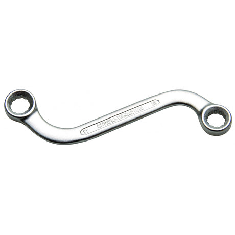 S-TYPE DOUBLE RING SPANNER, 12-POINT | 10 X 11 MM (30741)