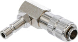 COOLING SYSTEM BAYONET ADAPTOR | 90° ANGLED | FOR 8027, 8098 (8027-90)