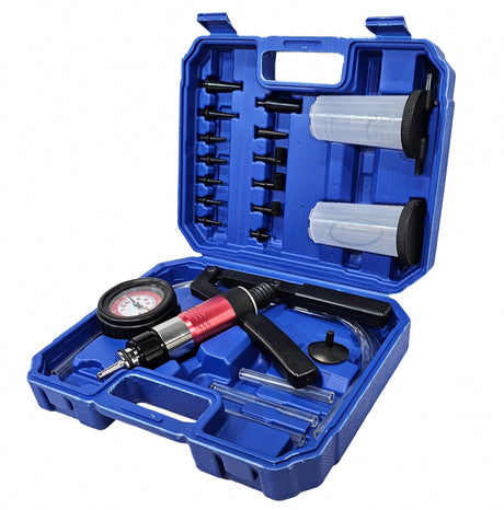 VACUUM/PRESSURE GAUGE FOR BRAKE FLUID BLEEDING | DUAL ACTION (HS-A998B)