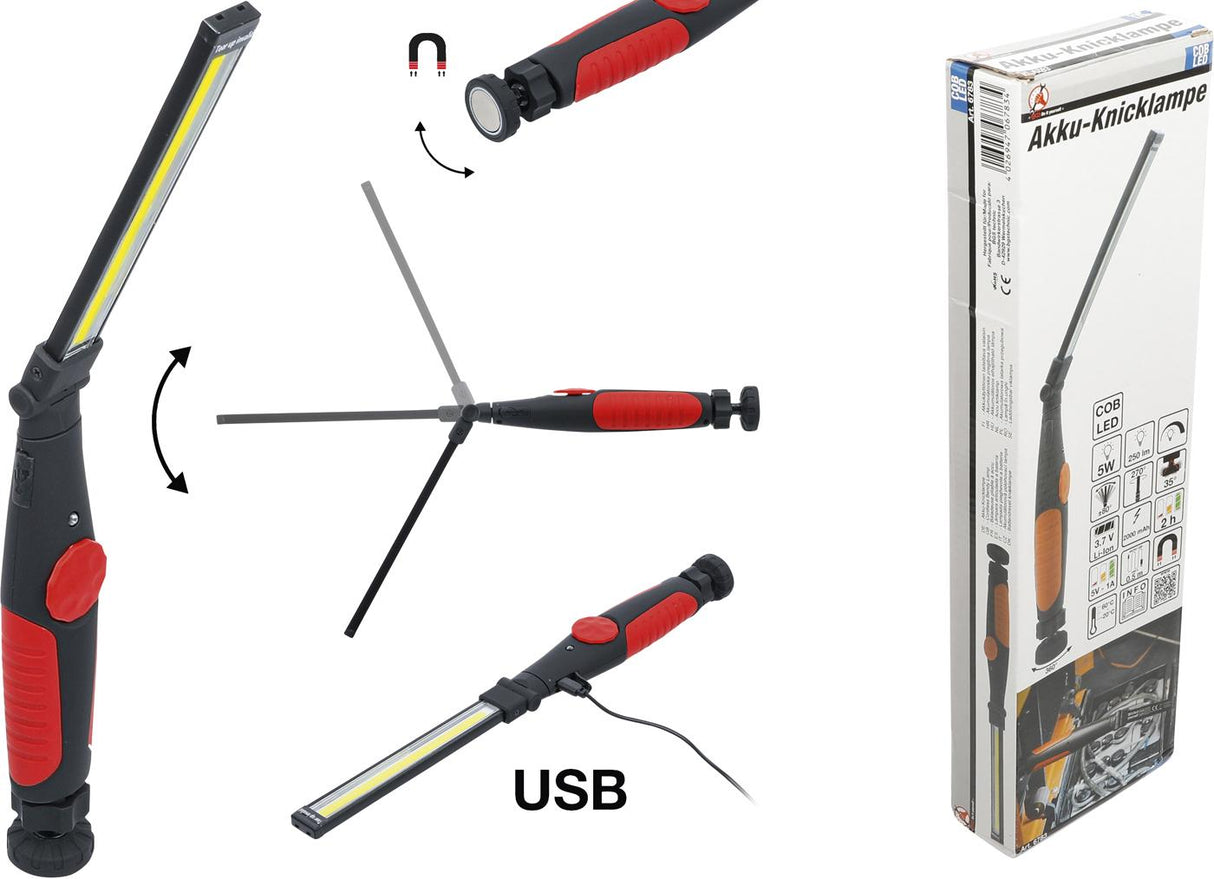 CORDLESS BENDY LAMP | COB-LED | 5 W (6783)
