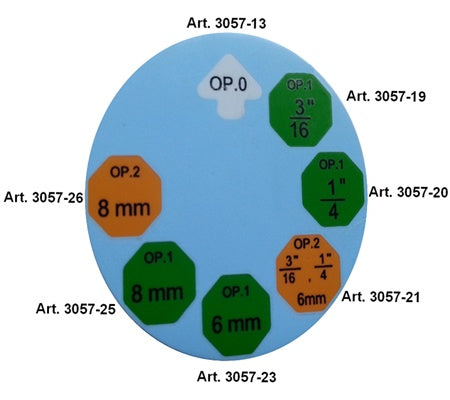 PRE-PRESS MANDREL STEP0 FOR BGS 3057 (3057-13)