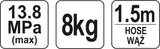 GREASE PUMP 8KG (YT-07063)