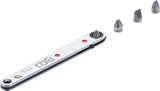 SPECIAL BIT RATCHET | EXTRA THIN | 6.3 MM (1/4") DRIVE | INCL. 4 SPECIAL BITS (115)