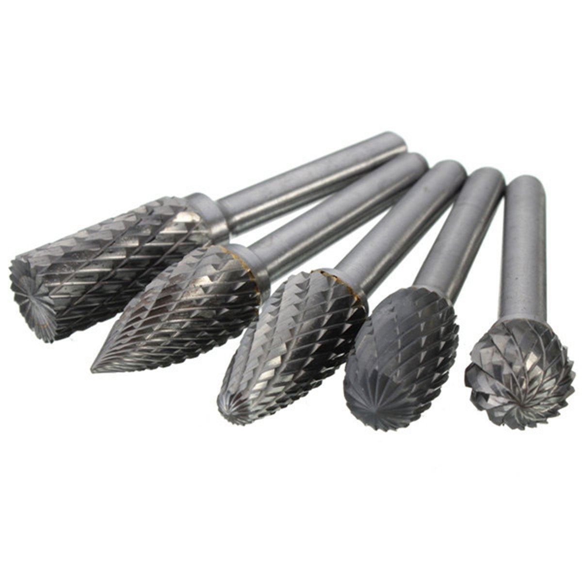 TUNGSTEN CARBIDE DIAMOND BURR SET | 6 MM | 7 PCS. (SK8697)