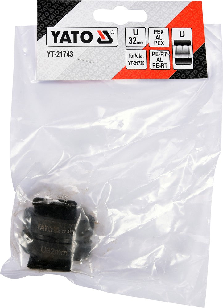 SPARE DIES FOR YT-21735 TYPE U 32MM (YT-21743)