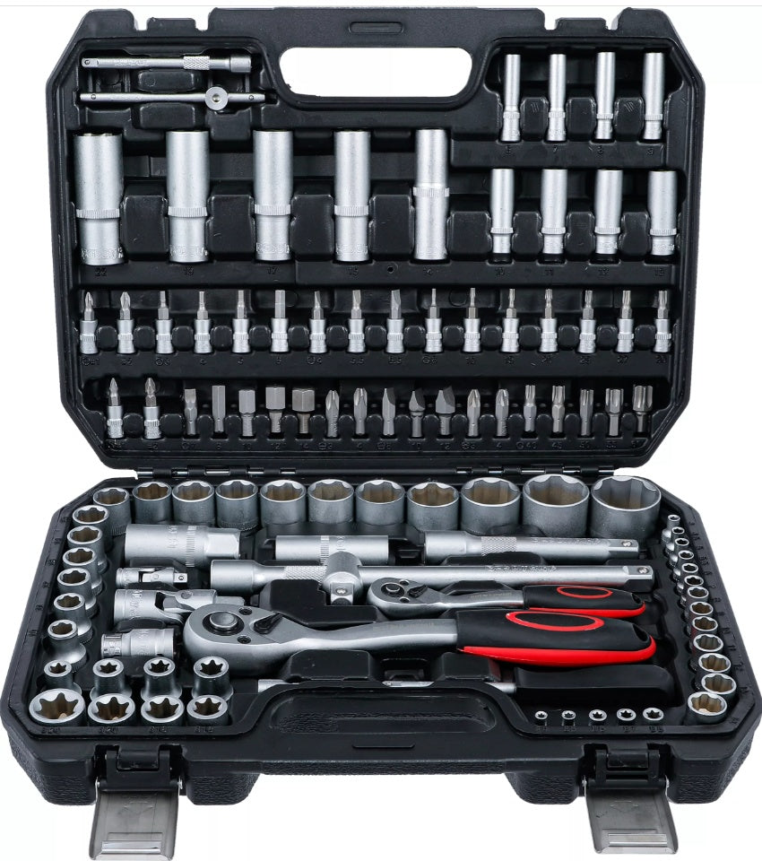 SOCKET SET | 6.3 MM (1/4") / 12.5 MM (1/2") DRIVE | 108 PCS. (2287)