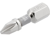 SCREWDRIVER BITS 1/4 25MM PH1 2 PCS NI (YT-78000)