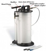 PNEUMATIC-MANUAL TECHNICAL FLUIDS EXTRACTION TANK | 9 L (HTG1042)