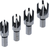 PIN DRILL SET | 6 - 8 - 10 - 13 MM | 4 PCS. (6838)