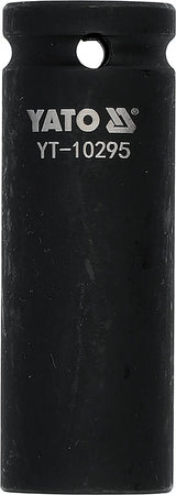 IMPACT SOCKET HEXAGONAL LONG | 12.5 MM (1/2") | 19 MM (YT-10295)