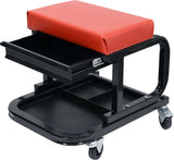 SHOP ROLLER SEAT STOOL WITH TOOL TRAY (YT-08791)