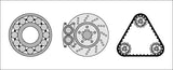 GEAR PULLER SET (YT-0641)