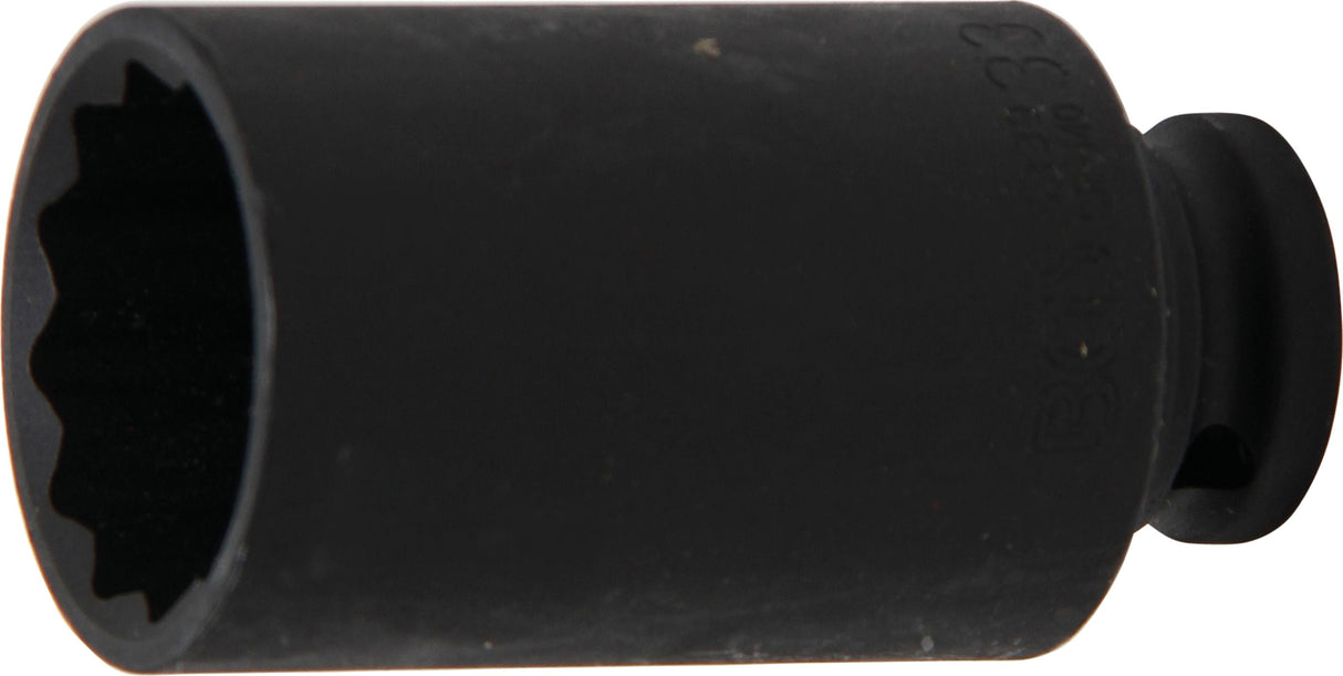 IMPACT SOCKET, 12-POINT, DEEP | 12.5 MM (1/2") DRIVE | 33 MM (5339)