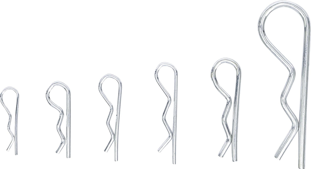 SPRING SPLIT PIN ASSORTMENT | Ø 1.2 - 3.0 MM | 48 PCS. (88134)