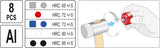 8PC MALLETS SET (YT-45905)