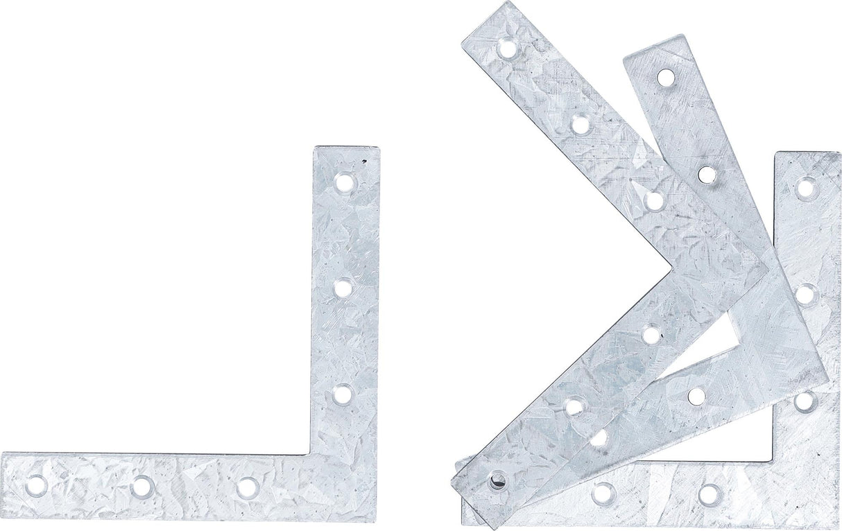 L-PLATE | 100 X 100 X 15 MM | 4 PCS. (80923)