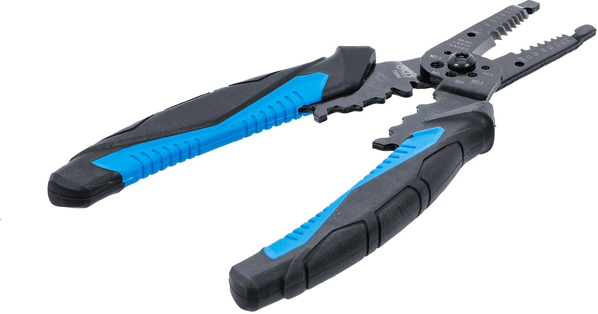 CABLE STRIPPING AND CRIMPING PLIERS | 210 MM (72095)