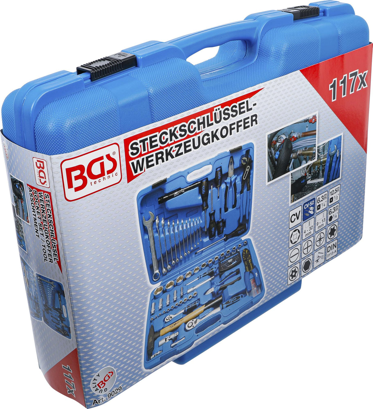 SOCKET SET / TOOL ASSORTMENT | 117 PCS. (9029)